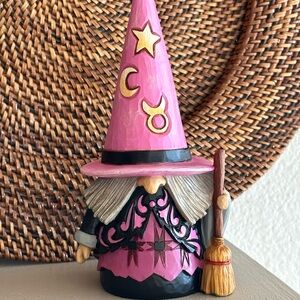 Jim Shore Heartwood Creek Halloween, “Witch Way Gnome”, 6009513, 3x6, Excellent